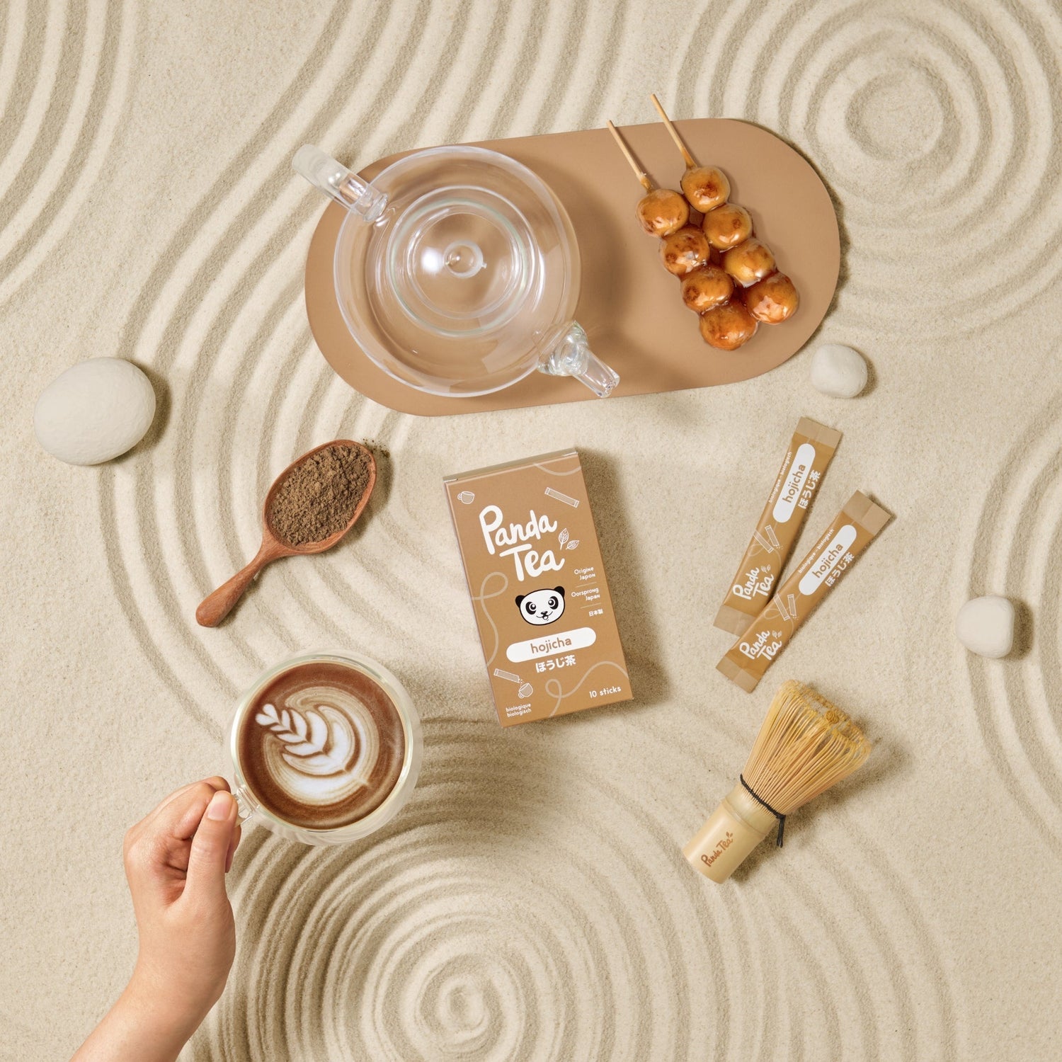 Hojicha Bio en Sticks