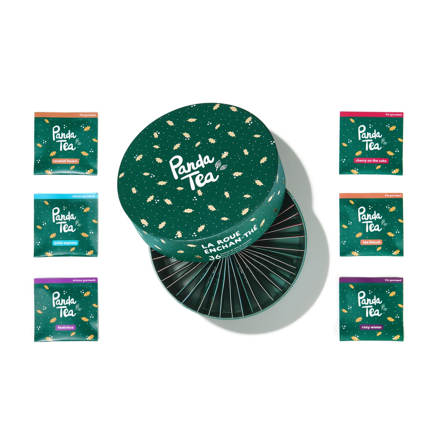Coffret Thés de Noël : Roue Enchan-thé 36 sachets