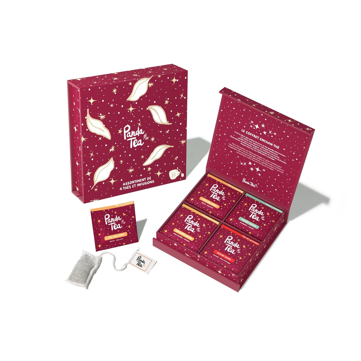 Calendrier de l'Avent, Coffret 20 sachets, Roue 36 sachets & Coffret 8 Boites Vrac