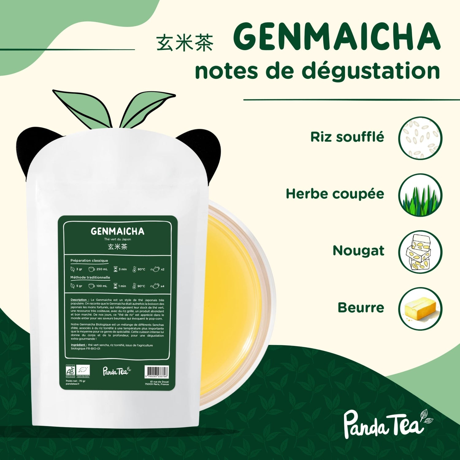 Genmaicha Bio