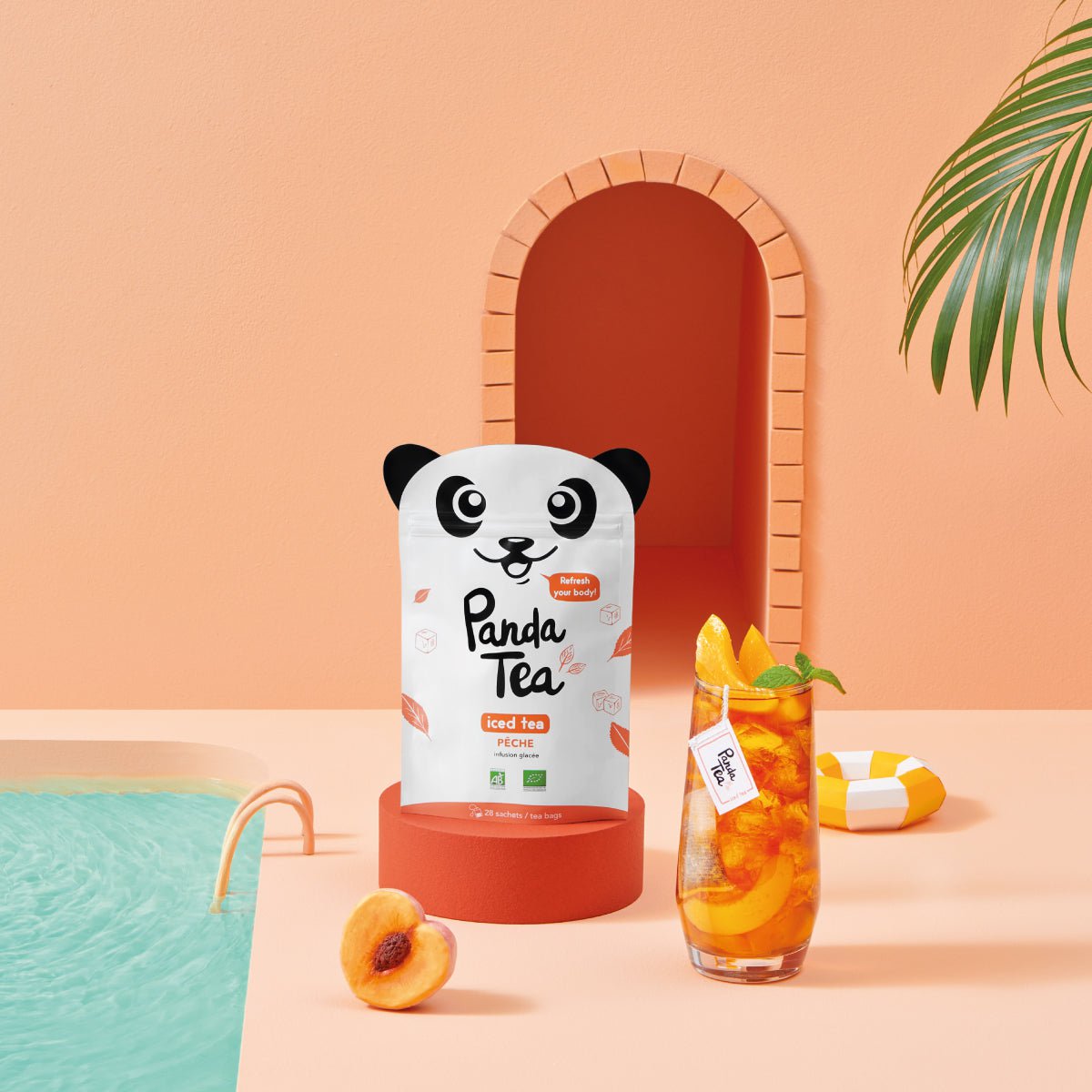 Duo Iced Tea detox - Pêche & fruits Rouges