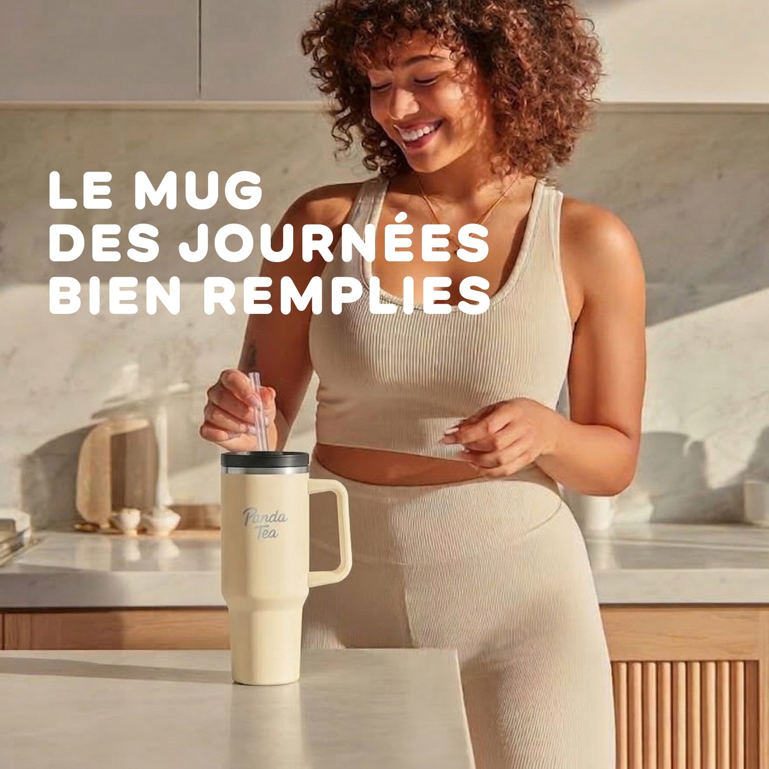 Giant Mug avec Paille - 1180 mL