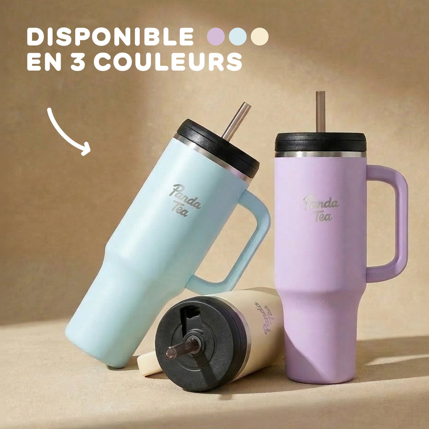 Giant Mug avec Paille - 1180 mL