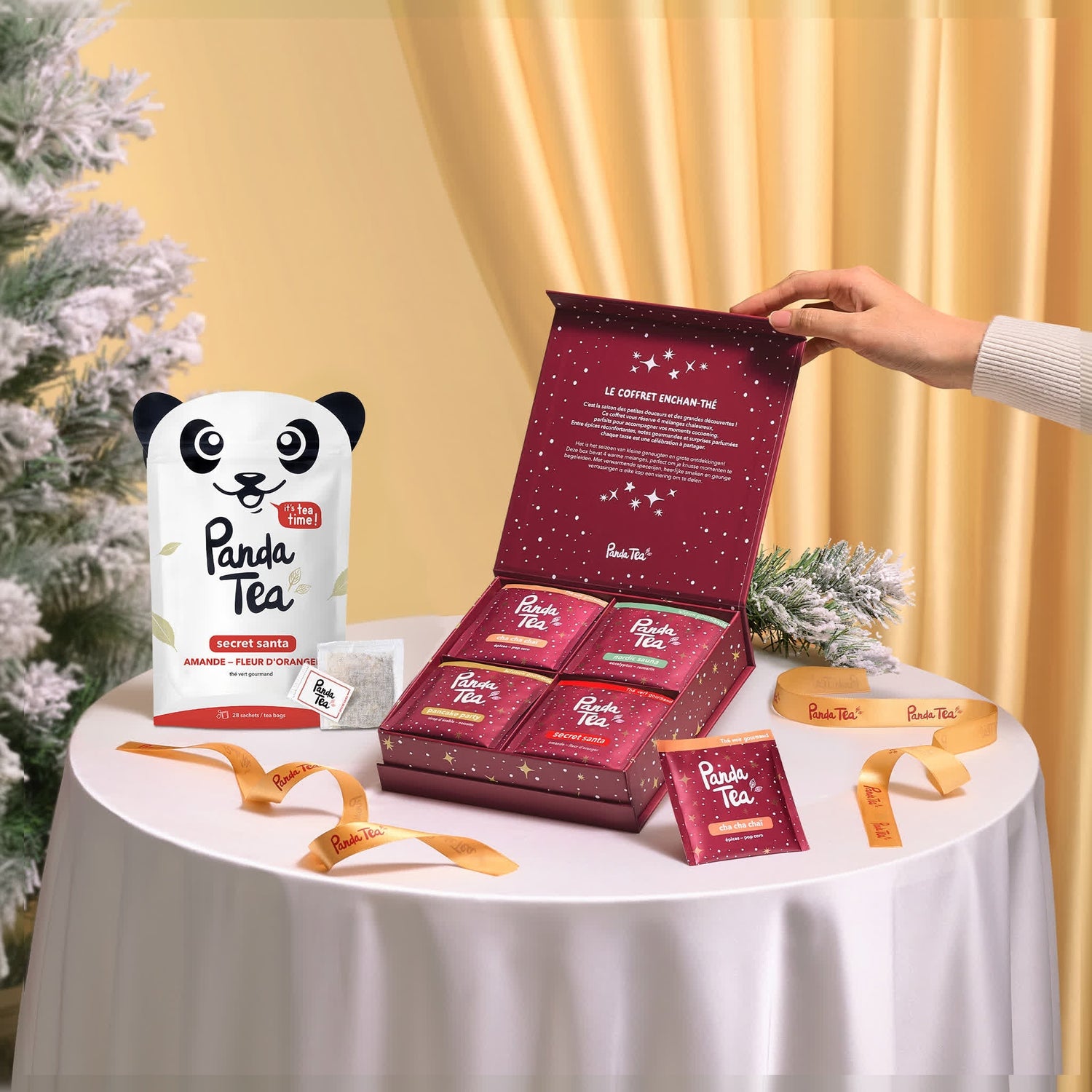 Coffret Enchan-thé 20 sachets & Secret Santa