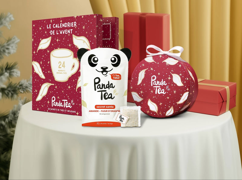 Calendrier de l'avent 24 sachets, Roue enchan-thé 36 sachets & Thé de Noël