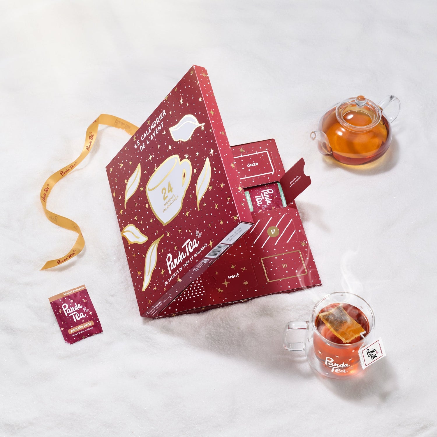 Calendrier de l'Avent 24 sachets & Tasse double paroi