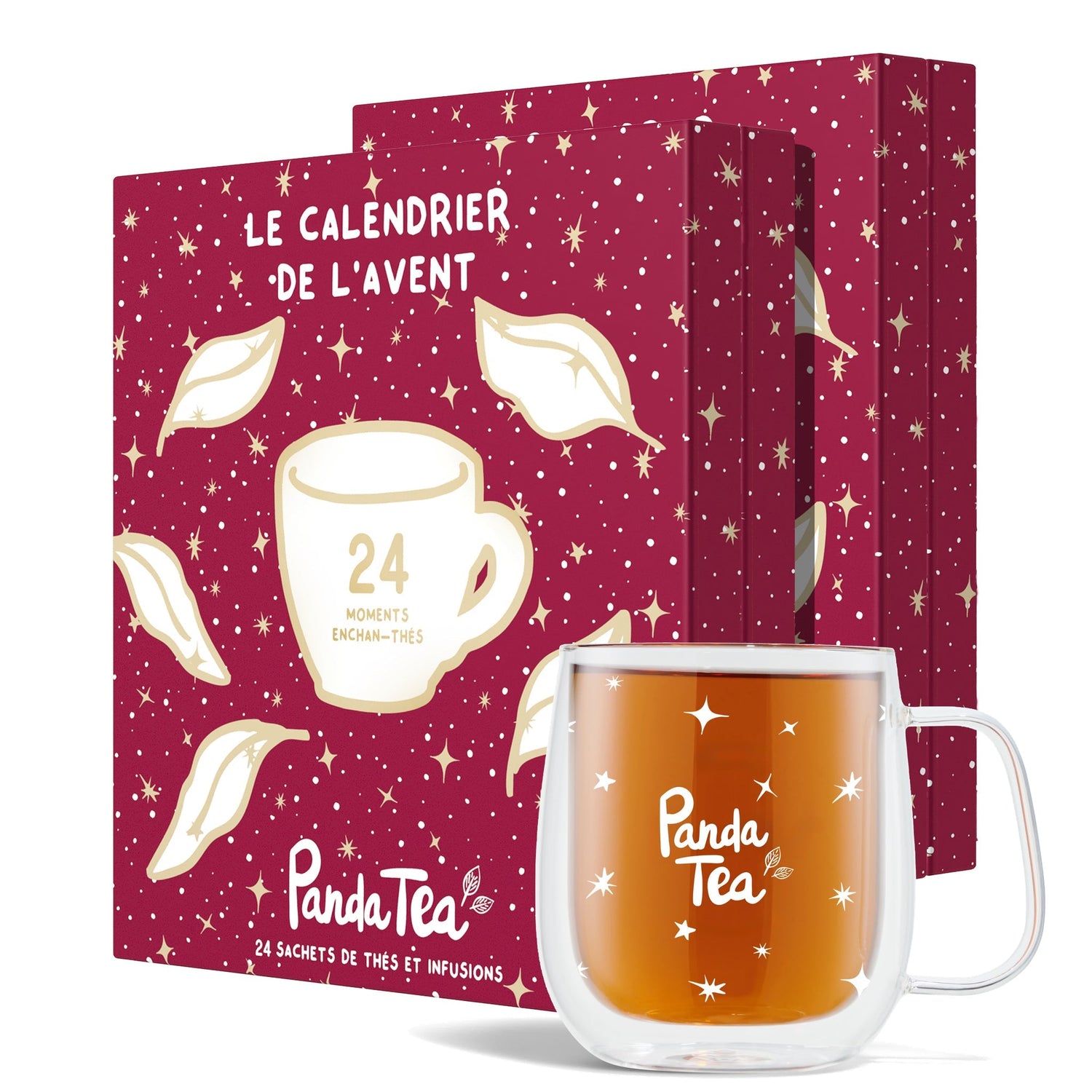 Calendrier de l'Avent - 24 Sachets de Thés & Infusions