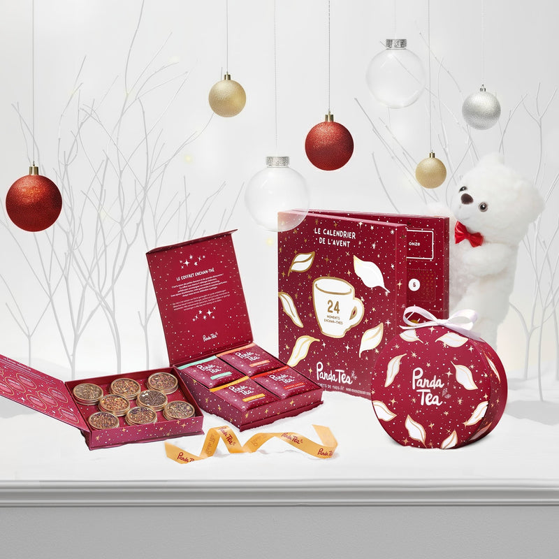 Calendrier de l'Avent, Coffret 20 sachets, Roue 36 sachets & Coffret 8 Boites Vrac