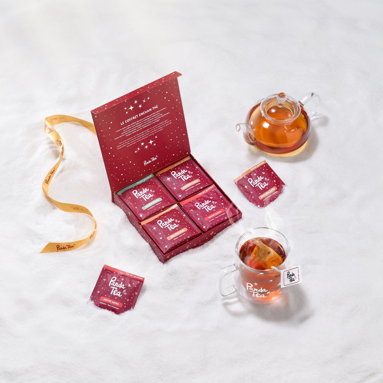 Calendrier de l'Avent 24 sachets, Coffret de Noël 20 sachets et Thé de Noël