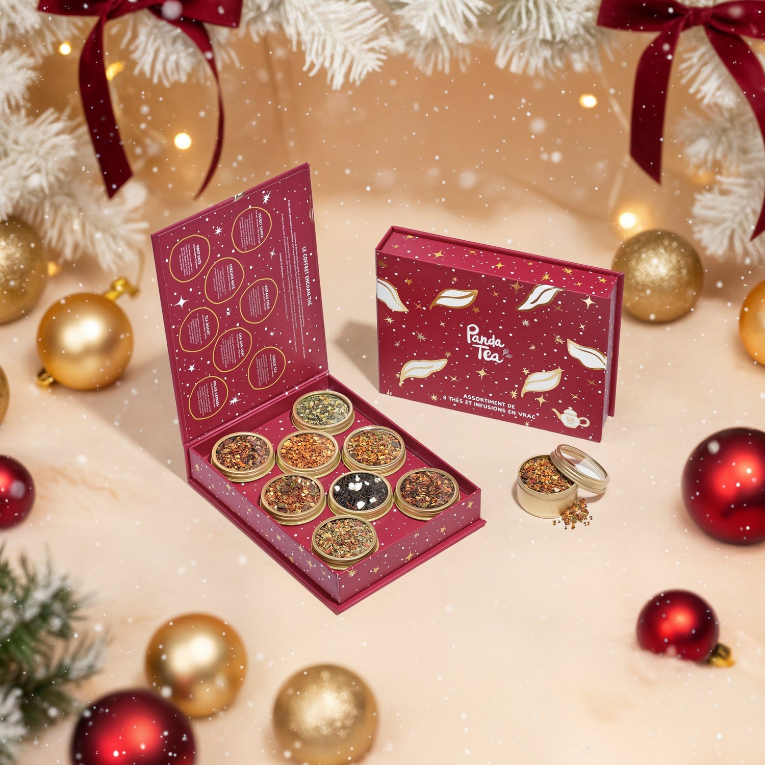 Calendrier de l'Avent, Coffret 20 sachets, Roue 36 sachets & Coffret 8 Boites Vrac