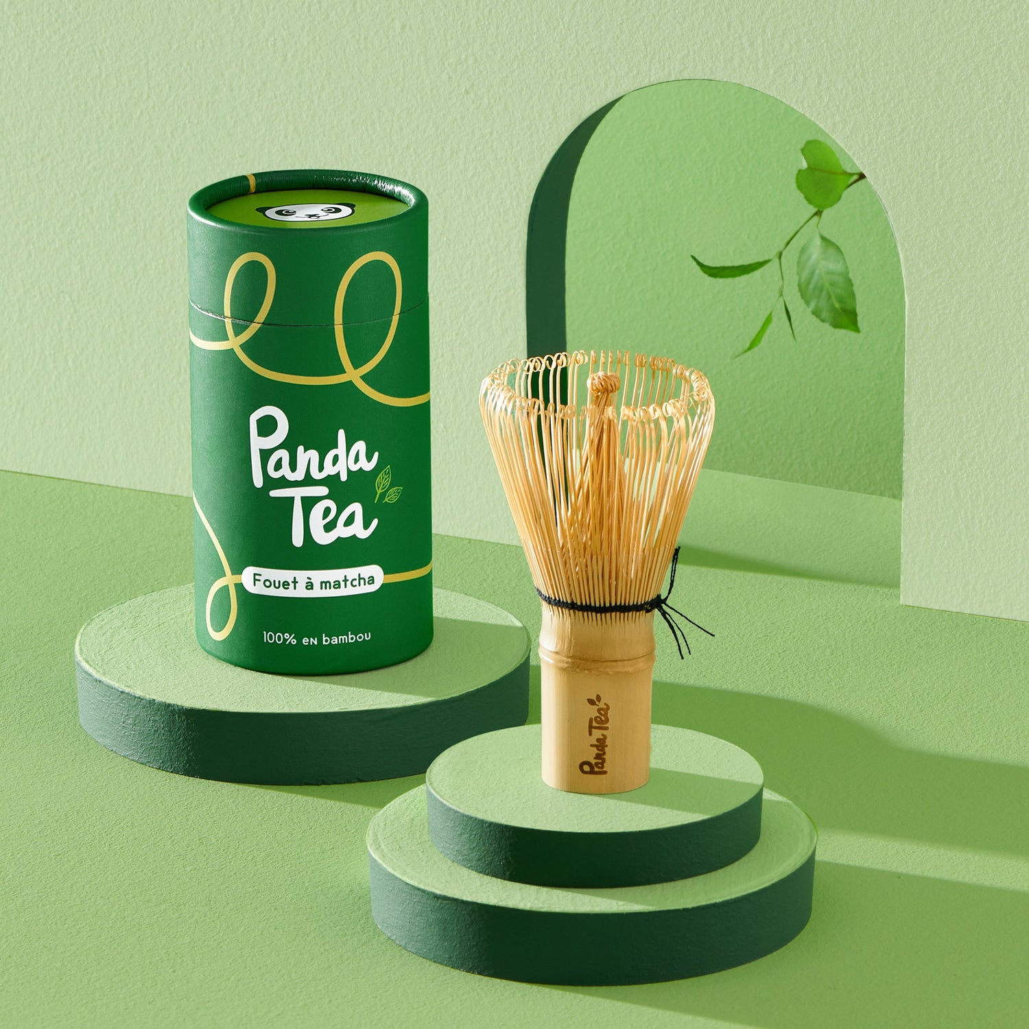Fouet à Matcha en Bambou